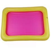 VISALY Kids Indoor Inflatable Large Castle Sand Box Sandbox Slime Mud Pool Outdoor Toys